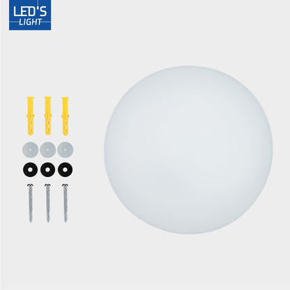 LED's Light Plafondlamp 30 cm - dimbaar in 6 standen - Alle binnenruimtes - IP54