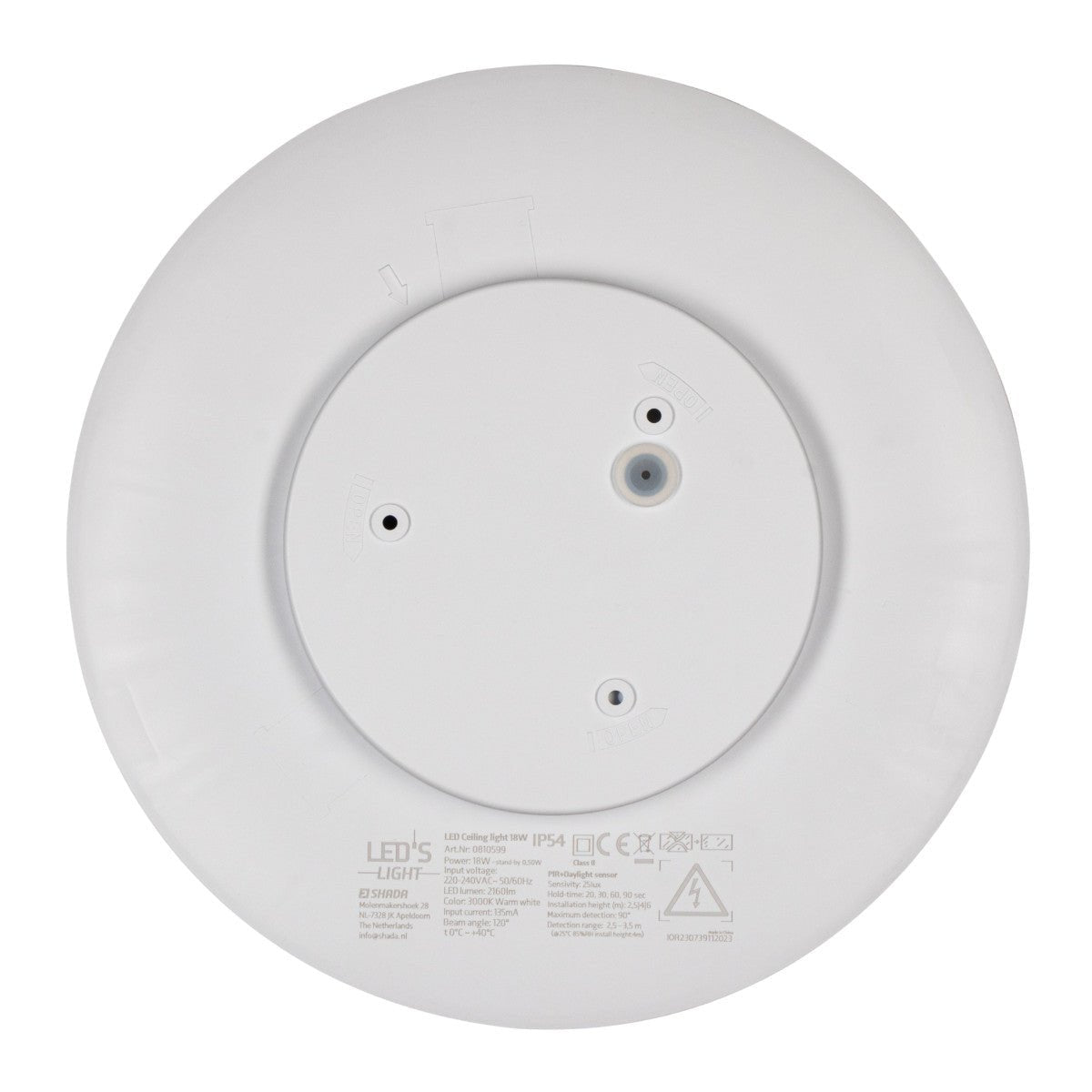 Moderne LED-stripverlichting met magneetbevestiging