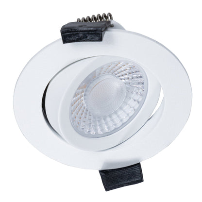 3 PACK - LED's Light PRO downlight inbouwspot Ø 68mm - Spatwaterdicht - Dimbaar - Universeel - Wit