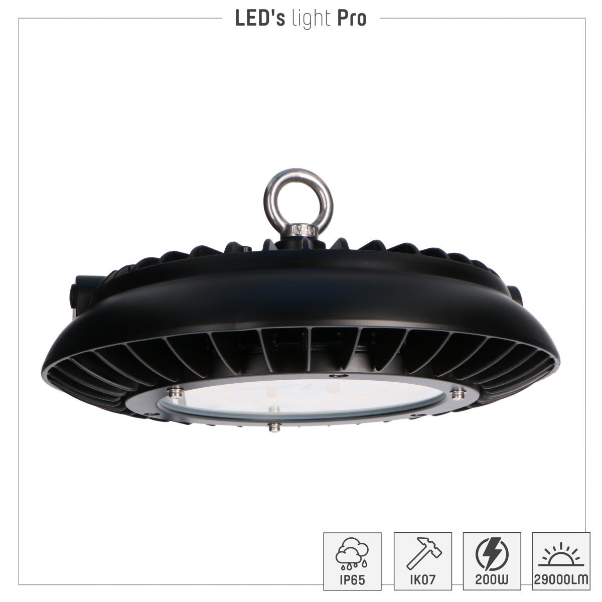Comnox - LED's Light pro High Bay - Krachtige industriële verlichting - 200W 28000lm