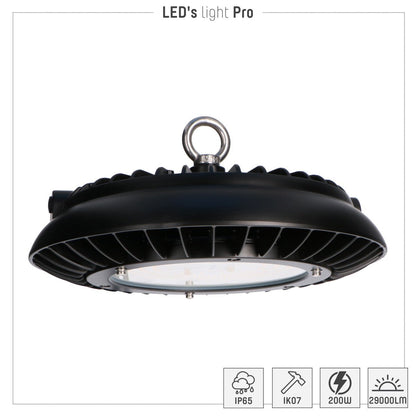 Comnox - LED's Light pro High Bay - Krachtige industriële verlichting - 200W 28000lm