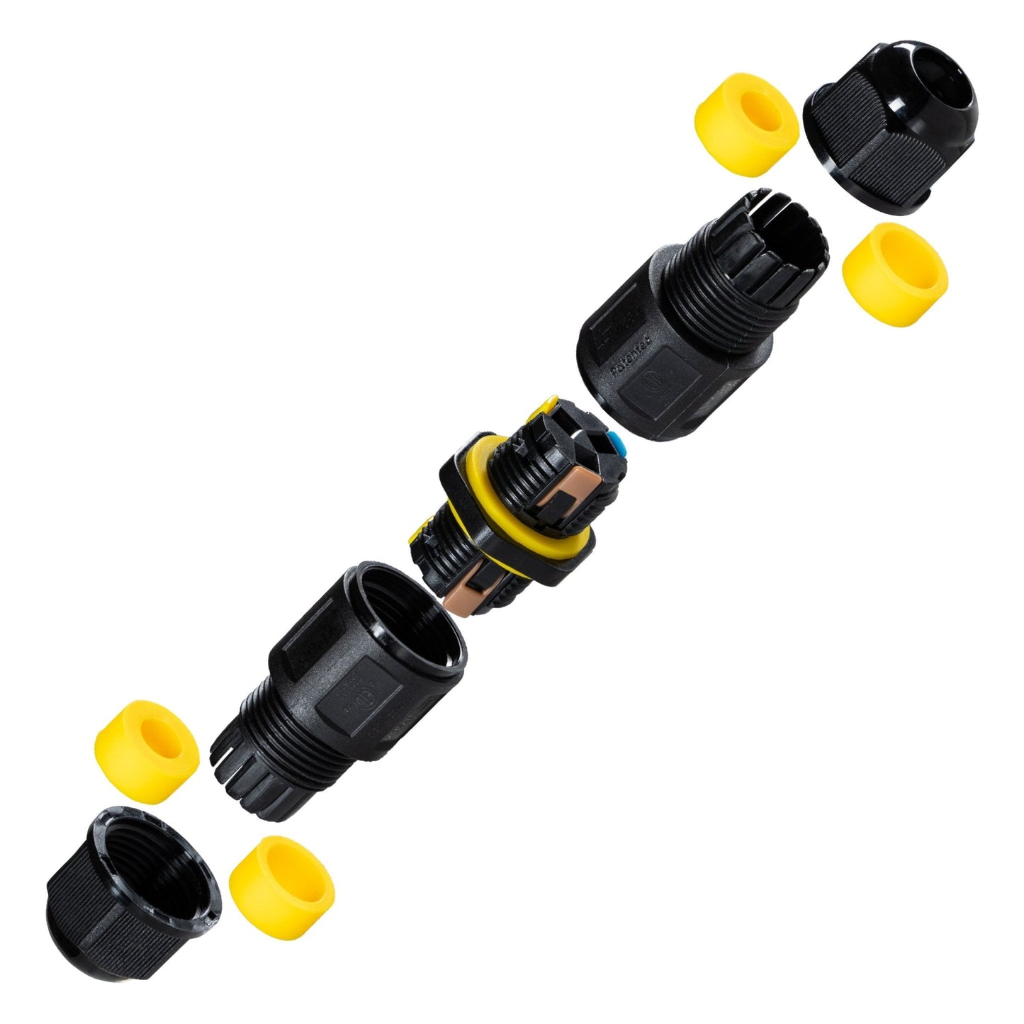 LED's Light Pro Kabeldoos I-connector 3P - IP68 waterdicht - Lasdoos voor kabels van 4 tot 11 mm