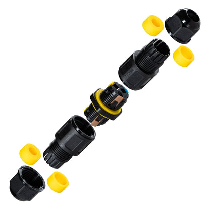 LED's Light Pro Kabeldoos I-connector 3P - IP68 waterdicht - Lasdoos voor kabels van 4 tot 11 mm