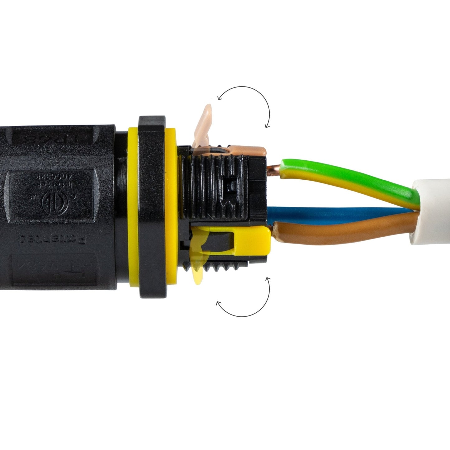 LED's Light Pro Kabeldoos I-connector 3P - IP68 waterdicht - Lasdoos voor kabels van 4 tot 11 mm