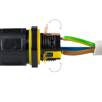 LED's Light Pro Kabeldoos I-connector 3P - IP68 waterdicht - Lasdoos voor kabels van 4 tot 11 mm