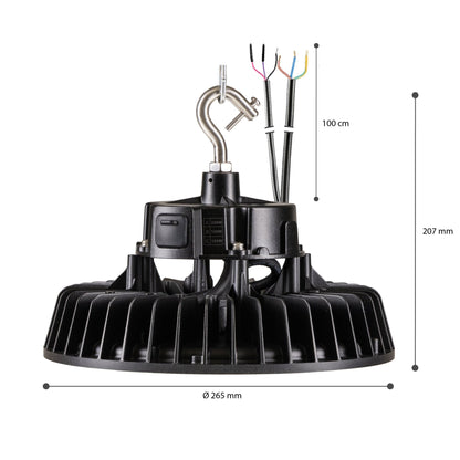 Probay+ - LED High Bay - 6 lichtstanden - Water- en stofdicht - 200W - DLG