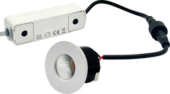 Comnox - LED's Light PRO mini inbouwspot - Dimbaar met Dim to Warm - Set van 6