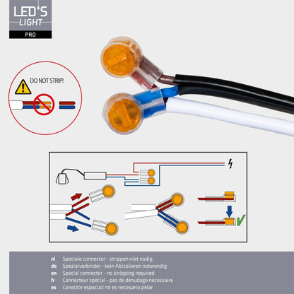Comnox - LED's Light PRO mini inbouwspot - Dimbaar met Dim to Warm - 30-32 mm