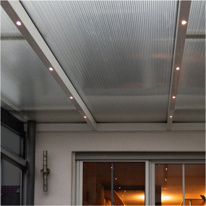 LED's Light PRO mini inbouwspot 3 cm - Voor overkapping, veranda's en inbouwplafonds - Dimbaar - 3 Kleuren plaatjes