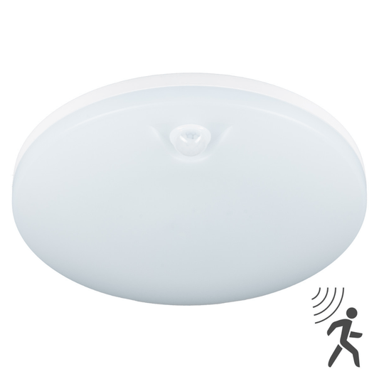 LED's Light Pro Plafondlamp met sensor - Bewegingssensor en schemersensor - 6 standen - 25 cm