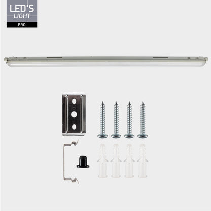 LED's Light Pro LED TL armatuur compleet 120 cm - Waterdicht - 4640 lm