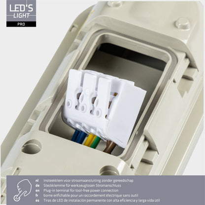 Comnox - LED's Light Pro Koppelbaar LED TL armatuur - Waterdicht & Schokbestendig - 120 cm
