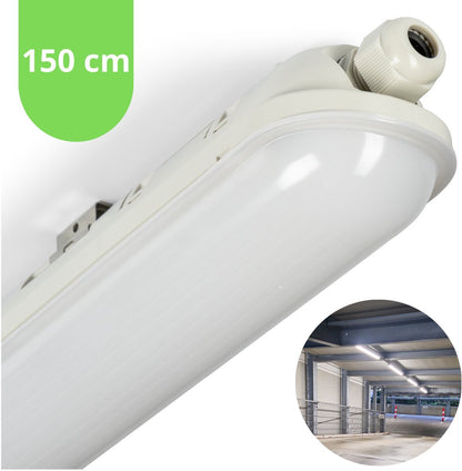 LED's Light Pro Premium LED TL armatuur compleet 150 cm - Waterdicht - 6400 lm
