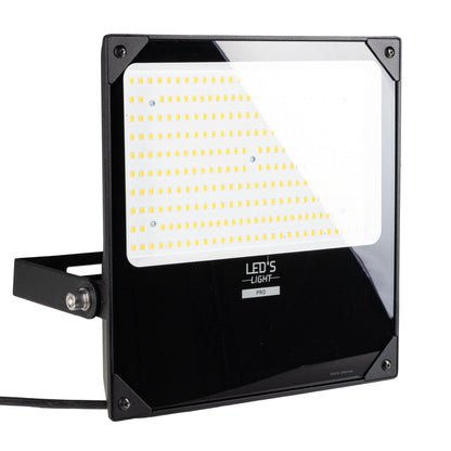 LED's Light Professionele LED Floodlight 37000 - 3 lichtstanden - Waterdicht - 200 watt - daglichtsensor