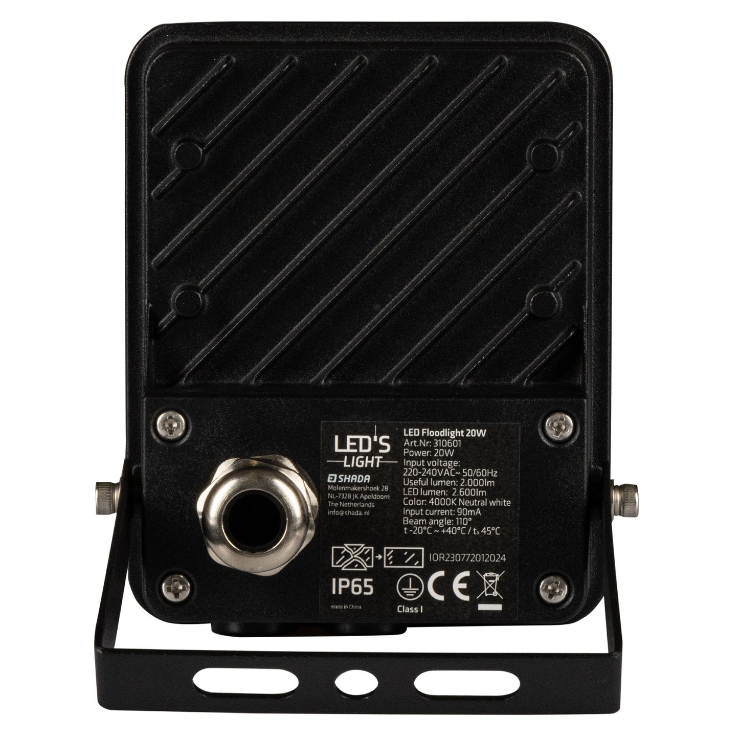 LED's Light Schijnwerper 2400 - Kantelbaar en Waterdicht - Binnen & Buiten - 20W