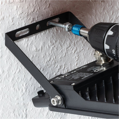 LED's Light Schijnwerper met Bewegingssensor 3600 - Waterdicht & Kantelbaar - 30W