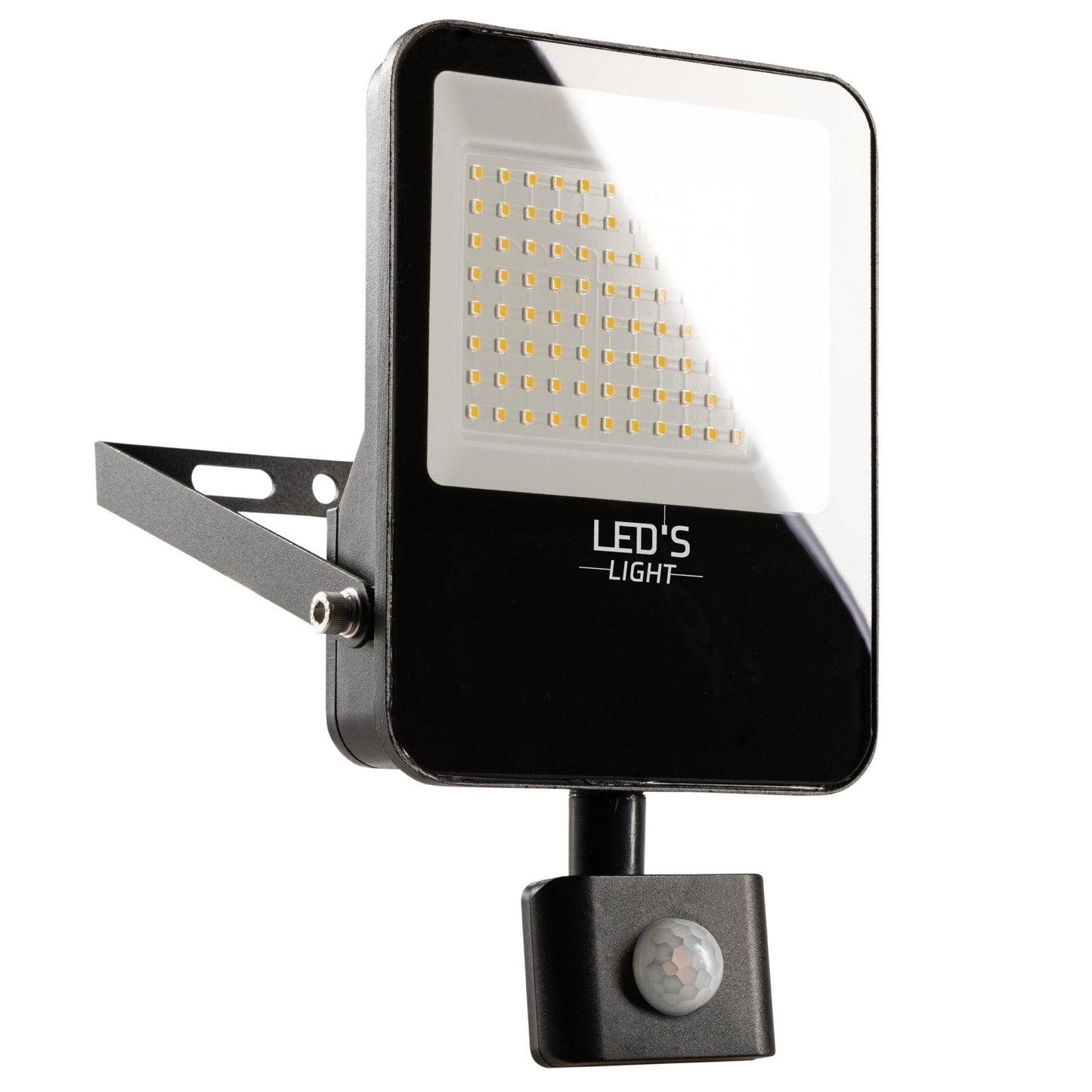 Comnox - LED's Light Schijnwerper met Bewegingssensor 6000 - Hoge lichtopbrengst - Waterdicht en kantelbaar - 50W - EcoFlood - 34 cm