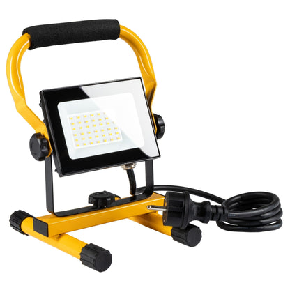 LED's Work Bouwlamp 3100 - Verstelbare beugel - Waterdicht (IP65) - Zwart geel