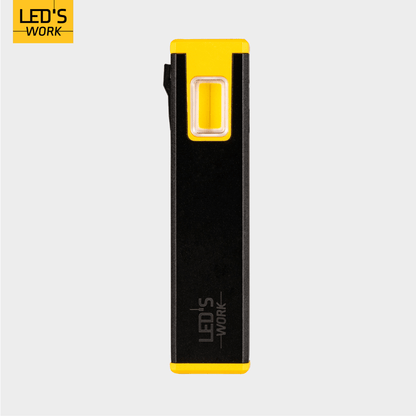 LED's Work Compacte LED Mini Zaklamp - Oplaadbaar - 3 verschillende lichtmodi en zoomfunctie