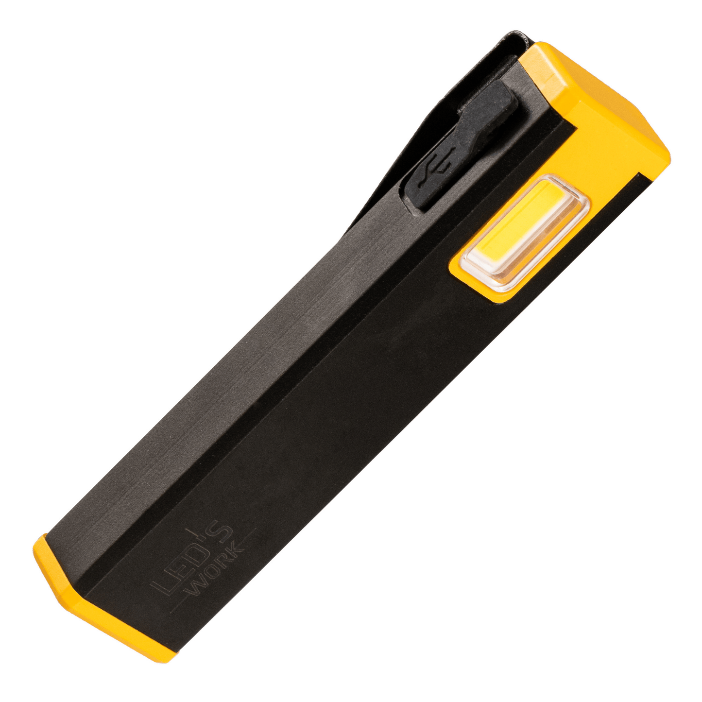 LED's Work Compacte LED Mini Zaklamp - Oplaadbaar - 3 verschillende lichtmodi en zoomfunctie