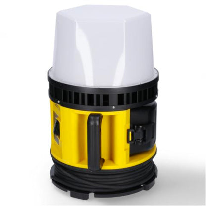 LED's Work 18V HybridPro Bouwlamp 12000lm -  360 graden licht - op accu en netstroom - 80W - IP55 & Rough Service Tested