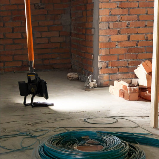 Comnox - LED's Work LED Bouwlamp Werklamp Oplaadbaar 4000lm 30W Opvouwbaar & Compact - Draadloos licht voor elke klus - 4000 lumen - 6600 mAh accu - werklamp, bouw, garage