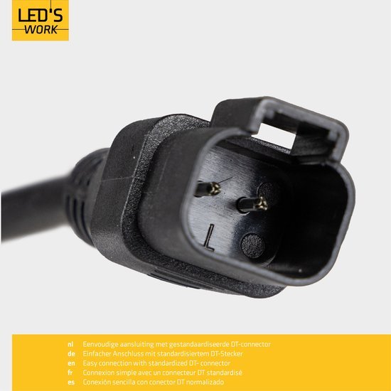 LED's Work LED Schijnwerper voor voertuigen - Geschikt voor tractor, vrachtwagen, auto, bus en schip - 26W