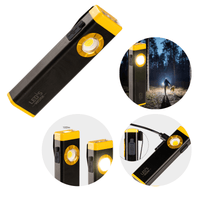 Comnox - LED Mini Zaklamp - Oplaadbaar met Magneet en Clip - 700 Lumen