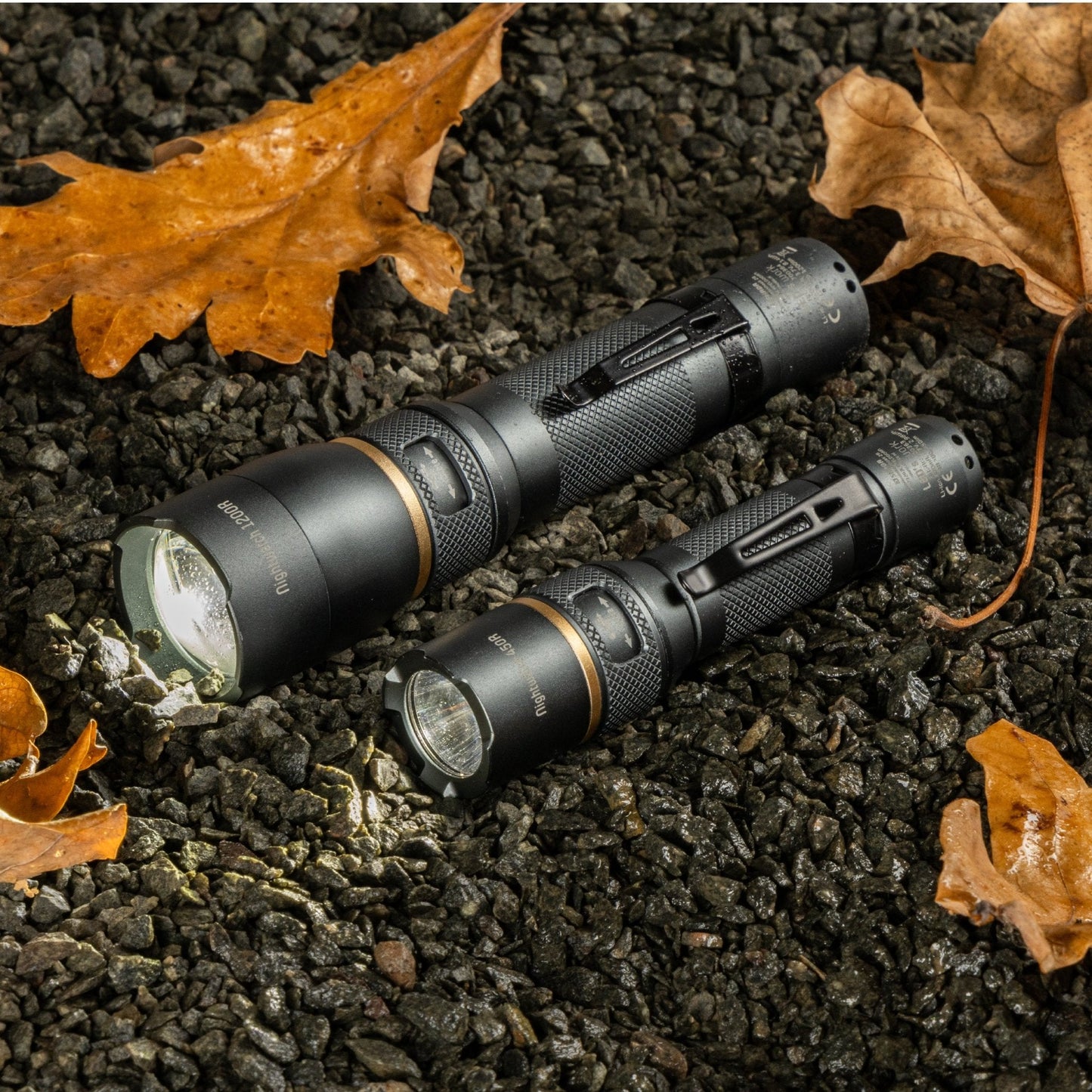 LED's Work Oplaadbare LED Zaklamp - 1200 Lumen - IPX7 Waterdicht - Met 3 lichtstanden