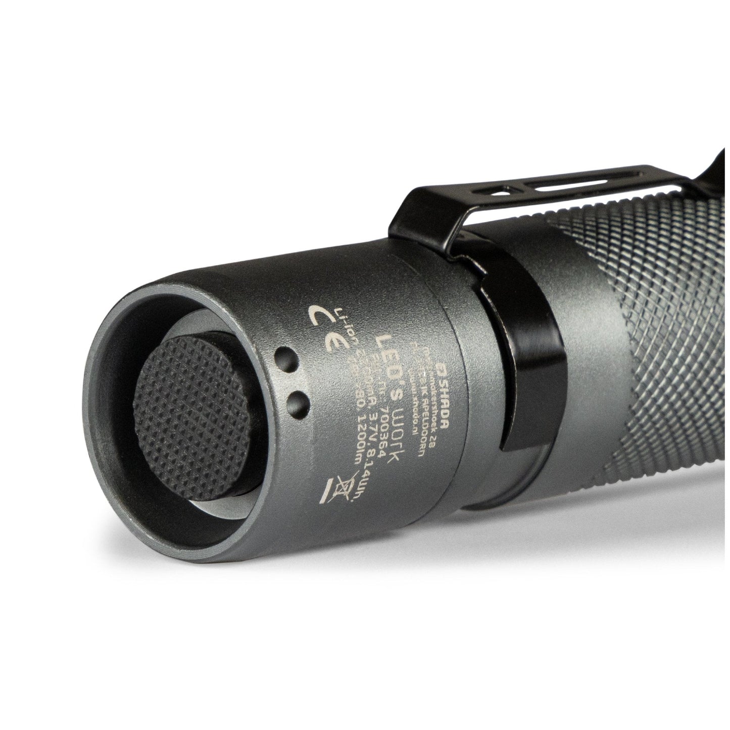 LED's Work Oplaadbare LED Zaklamp - 1200 Lumen - IPX7 Waterdicht - Met 3 lichtstanden