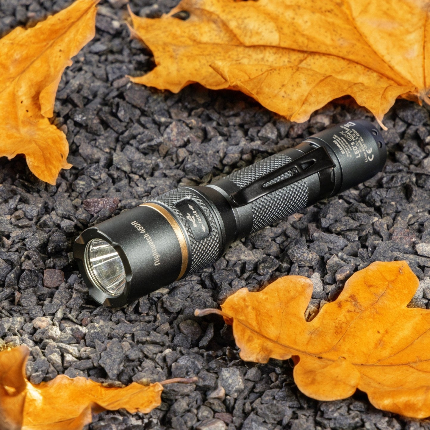 LED's Work Oplaadbare LED Zaklamp - 450 Lumen - IPX7 Waterdicht - Met 3 lichtstanden