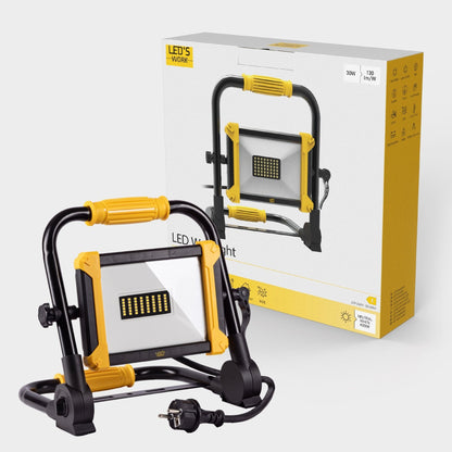 LED's Work Opvouwbare Bouwlamp 3900 - 30W LED - 3 meter kabel
