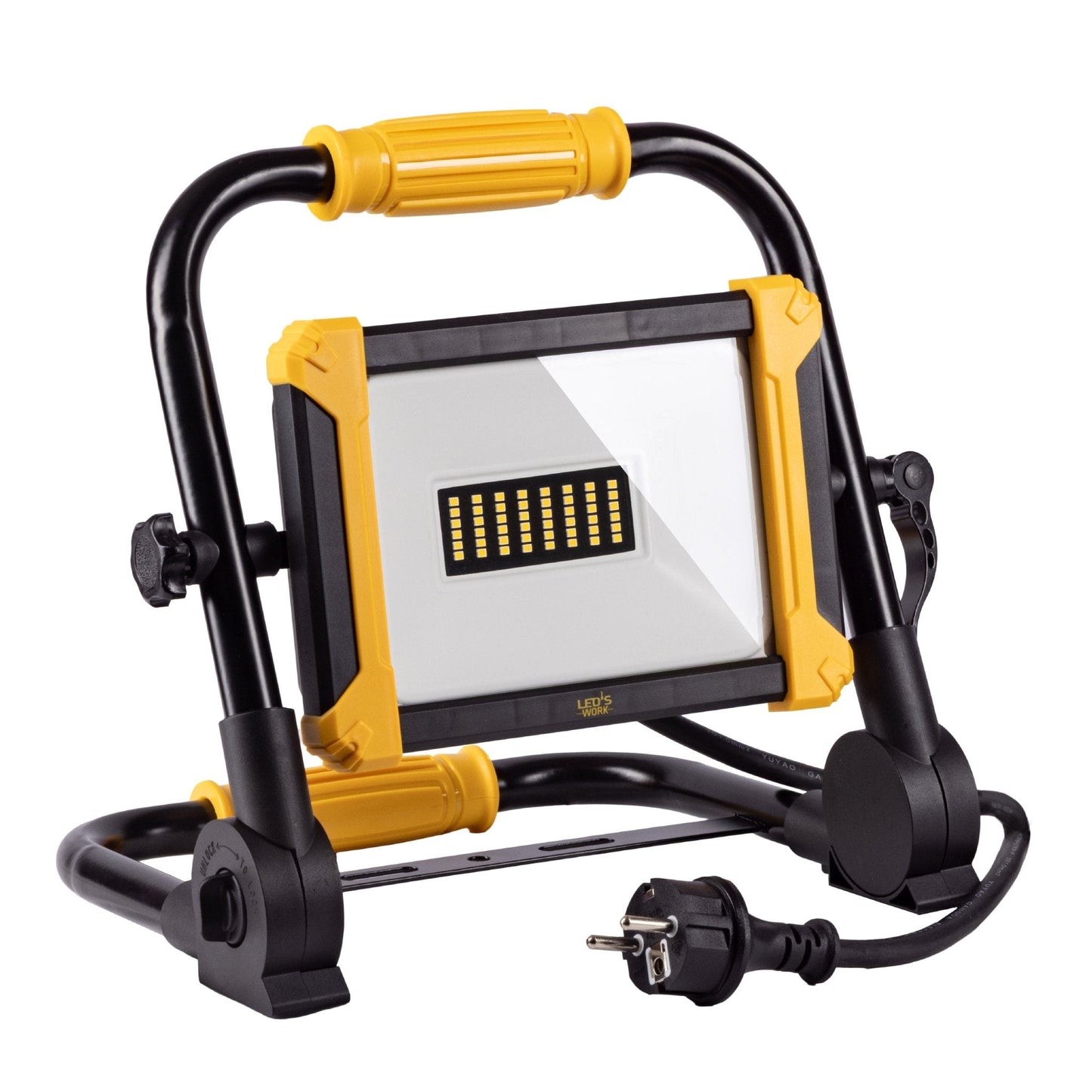 LED's Work Opvouwbare Bouwlamp 3900 - 30W LED - 3 meter kabel