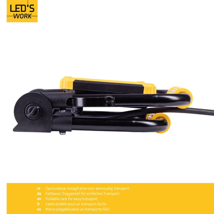 LED's Work Opvouwbare Bouwlamp 6400 - 50W - 5 meter kabel
