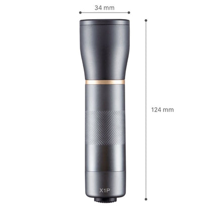 LED's Work Zaklamp op Batterijen (3x AAA) - 450 lumen - IPX4 Spatwaterdicht - Dimbaar in 3 standen