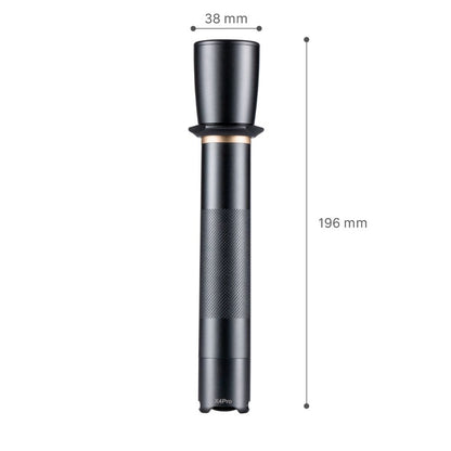 LED's Work Zaklamp op Batterijen (6x AAA) - 900 lumen - IPX4 Spatwaterdicht - Dimbaar in 3 standen