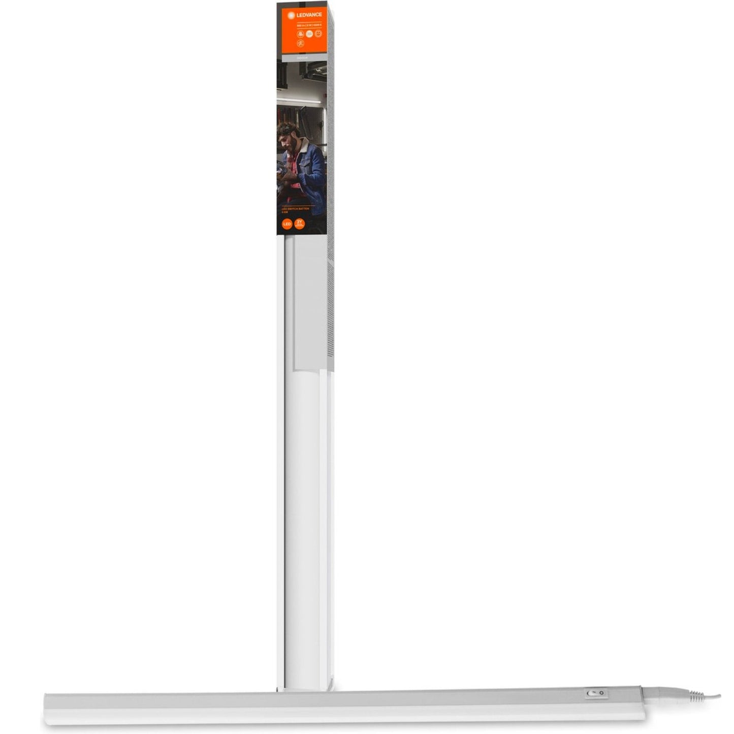 LEDVance LED Onderbouwverlichting 60 cm - Complete set incl. voeding en koppelstuk - 900 lumen