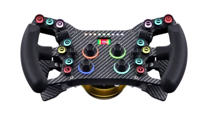 Leoxz XGT Pro simracingstuur met display en RGB