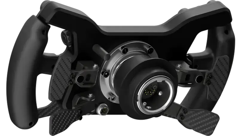 Leoxz XGT Pro simracingstuur met display en RGB