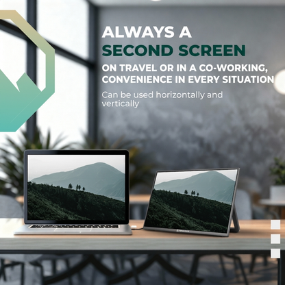 Remodius 13-inch draagbare monitor – 2K IPS