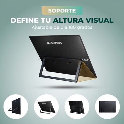 Remodius 16-inch draagbare monitor – 2.5K IPS