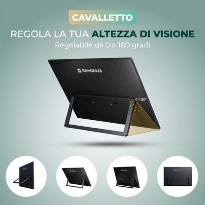 Remodius 16-inch draagbare monitor – 2.5K IPS