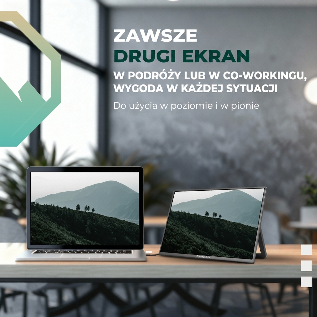 Remodius 13-inch draagbare monitor – 2K IPS