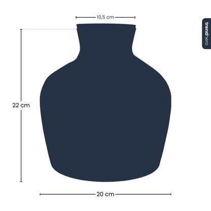 Terrarium bottle 'Little Joe' - Incl. LED cork - Closed terrarium Ø 20 cm ↑ 22 cm