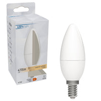 Comnox - LongLife LED Lamp Kaars E14 - Warm wit licht voor sfeervolle verlichting - 4,9W verbruik - 470 lumen - Comfort & duurzaamheid