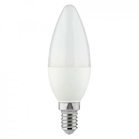 LongLife LED Lamp Kaars E14 - Mat - Warm wit licht - 4W vervangt 40W