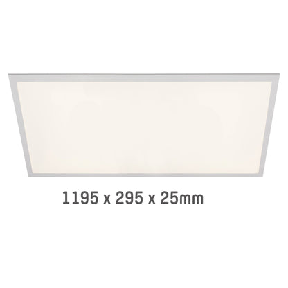 LongLife LED Paneel 30 x 120 cm - Rechthoek - Warm wit licht - 25W - 4500 lm