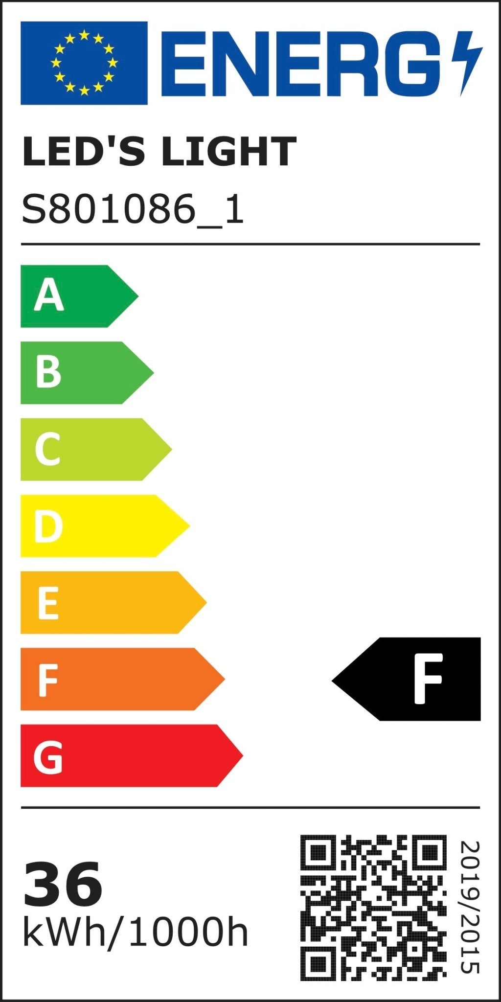 Comnox - LED's Light LED Paneel - Gelijkmatige verlichting - 595x595mm Neutraal Wit