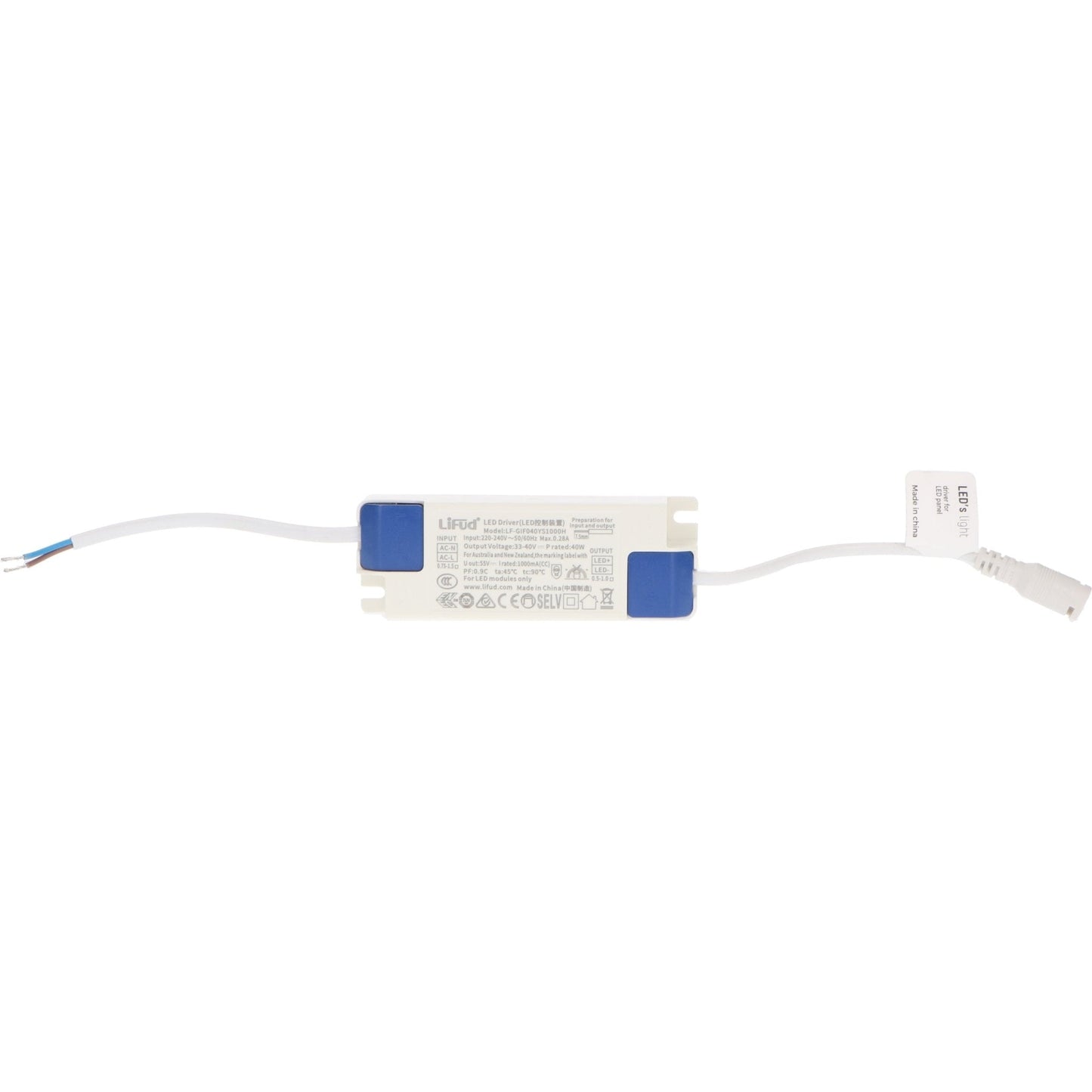 Comnox - LED's Light LED Paneel - Gelijkmatige verlichting - 595x595mm Neutraal Wit