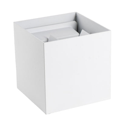 Comnox - Lumo Cube Wit - Professionele wandlamp zonder lichtbron - Duurzame IP65 behuizing - 100×100×100 mm - LED - Wit